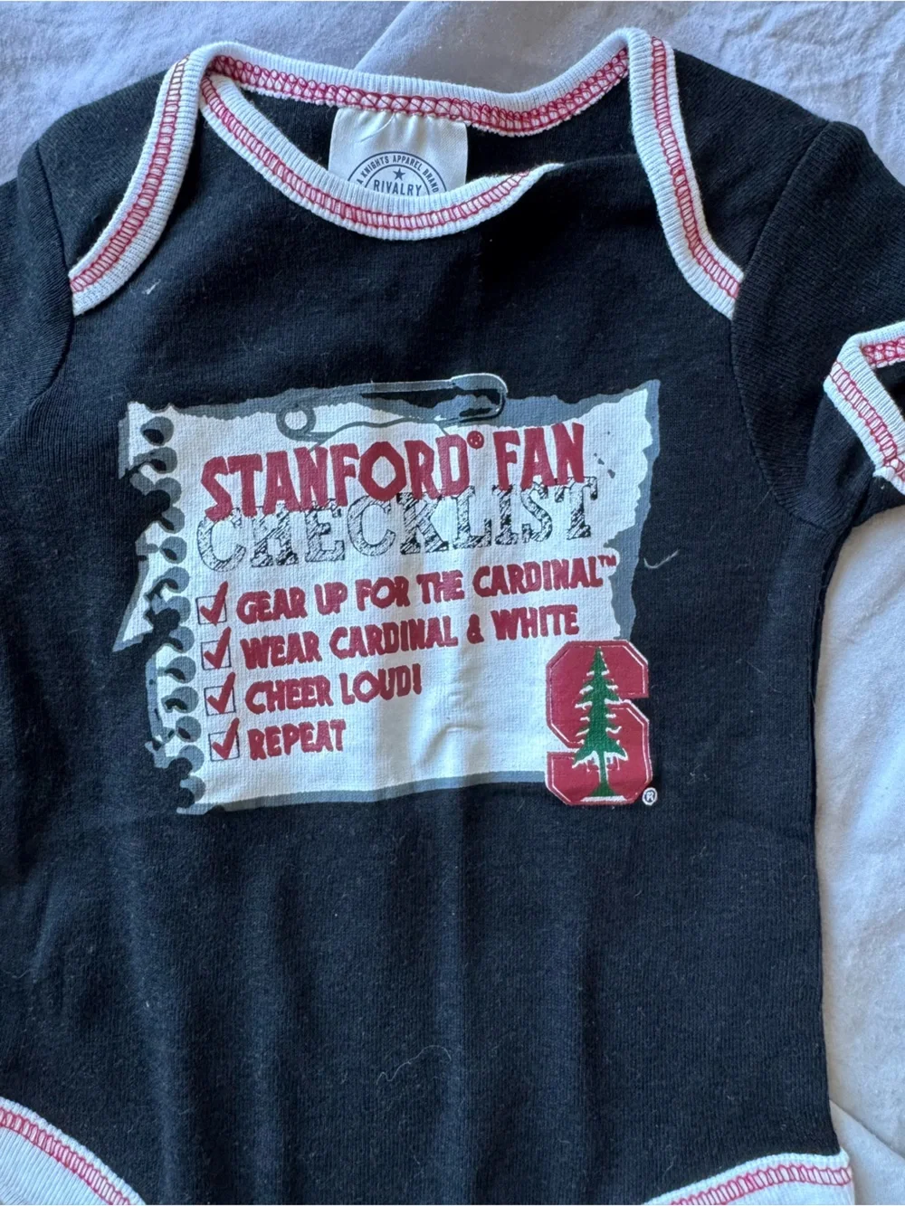 Stanford Baby Trio - Maroon, White, Black